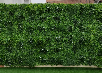 Jardines verticales artificiales